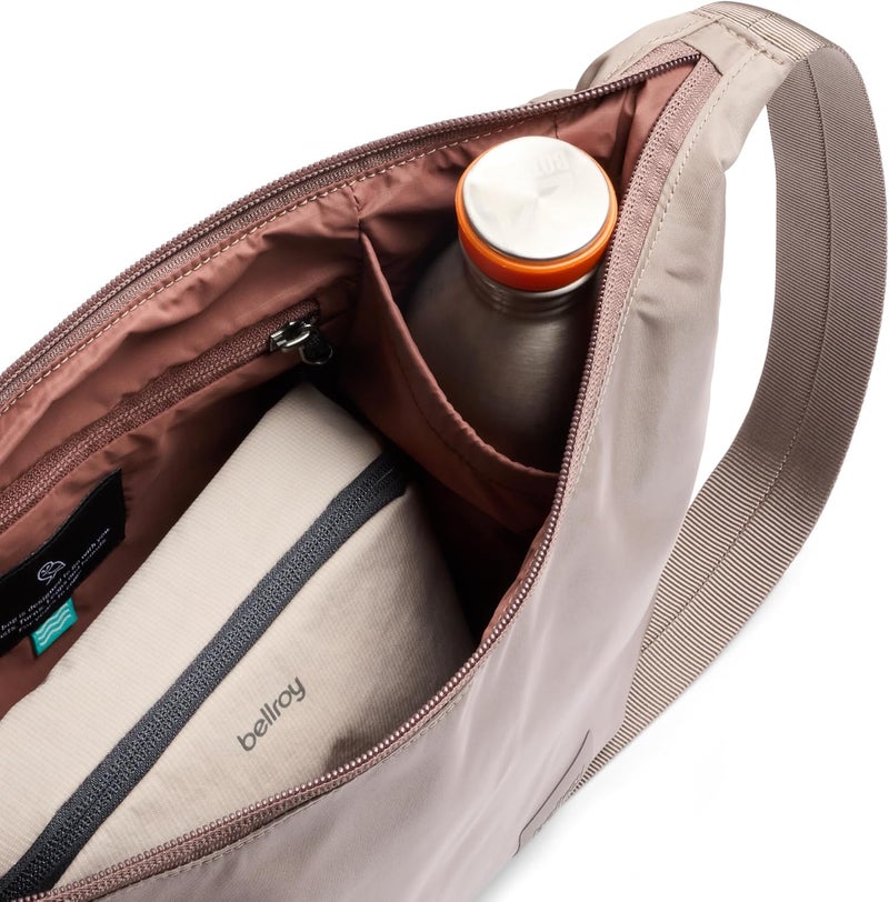 BELLROY Laneway Crescent Bag (everyday 7 liter minimalist shoulder bag with plenty of pockets and adjustable strap) - Fawn - Image 3